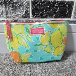 Lilly Pulitzer Lemon and Lime Cosmetic Bag